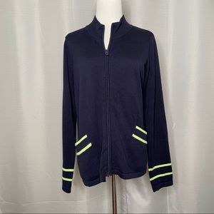 EP Pro zip front cardigan